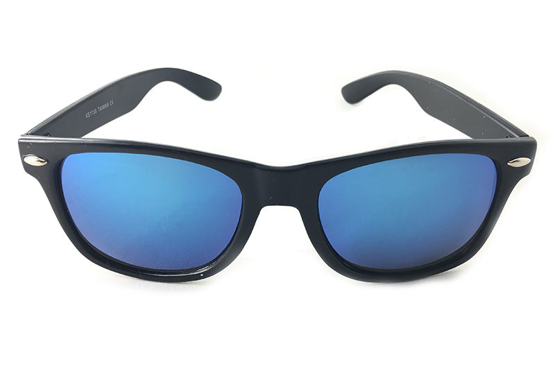 Wayfarer solbrille m/ blåligt multiglas - sunlooper.dk - billede 2
