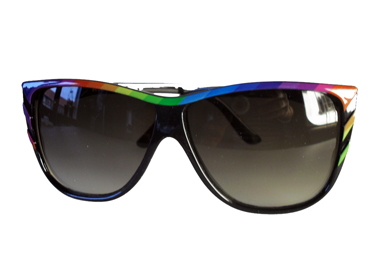 60�er cateye solbrille