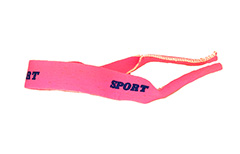 Pink sports brilleelastik