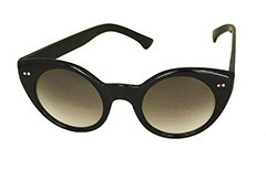 Sort cateye solbrille Vintage look