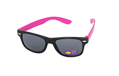 Smart solbrille til børn i sort og pink