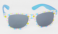 Solbrille til børn med blå stænger