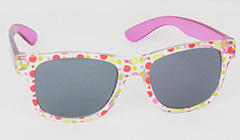 Solbrille til bærn med pink stænger