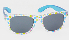 Gennemsigtig solbrille til børn med prikker
