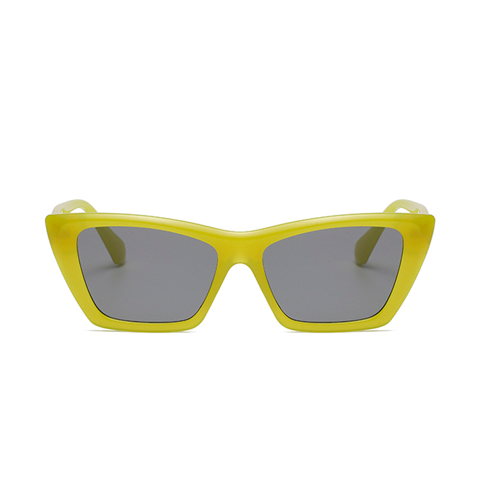 Cateye solbrille i smokey lime-grøn - sunlooper.dk - billede 2