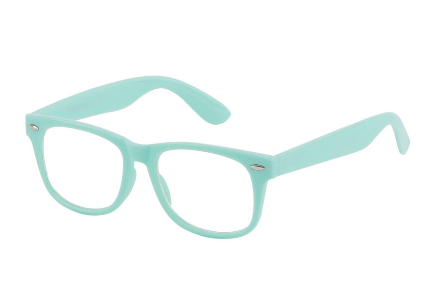 BÃ˜RNE brille med klart glas i lys mintgrÃ¸n