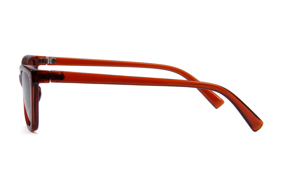 Smal cateye solbrille med bløde former - sunlooper.dk - billede 3