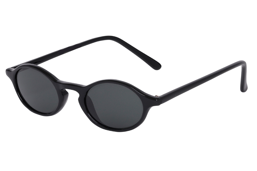 LILLE oval solbrille i moderigtigt let design