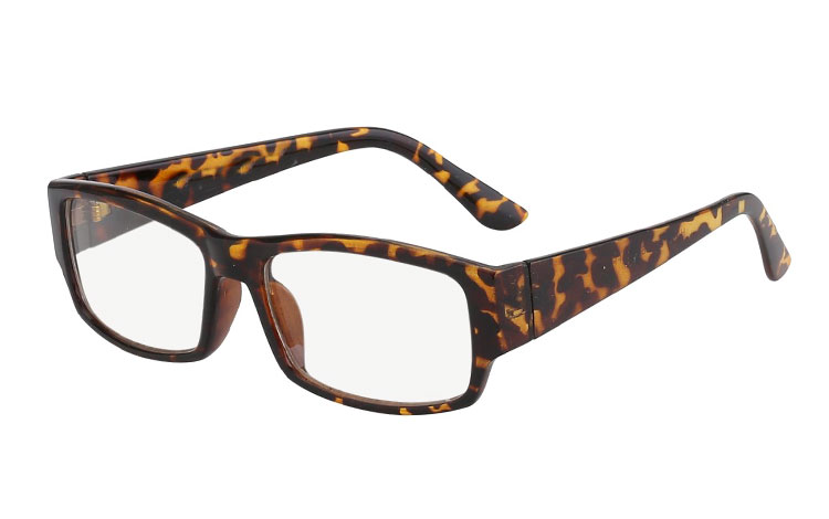 Brun brille uden styrke