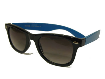 Sort og blÃ¥ wayfarer