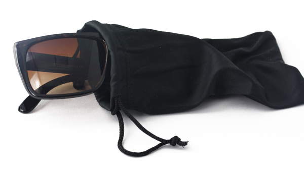 Sort enkelt etui til briller og solbriller1 - sunlooper.dk - billede 2
