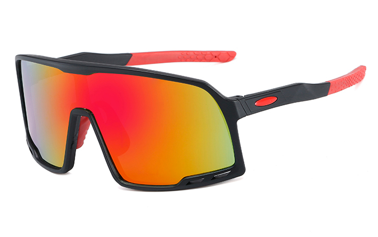 Oversize sportsbrille til Sport, Løb, Cykling eller bare fashion - Design nr. 4529