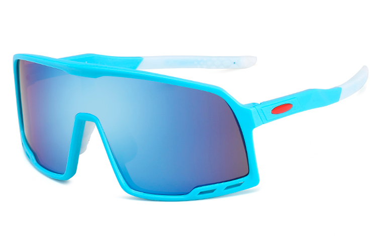 Sportsbrille til Sport, Løb, Cykling eller bare fashion, i stort / oversize design - Design nr. 4533
