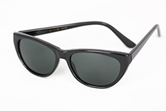 Sort cateye solbrille i 50er - 60er vintage look. - Design nr. 1168