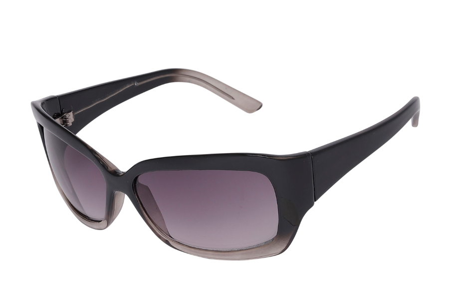 Feminin dame solbrille i aflangt smalt design - Design nr. s3957