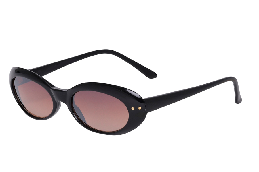 Lækker oval retro inspireret solbrille - Design nr. s3995