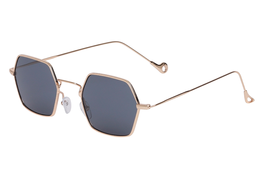 Årets hotteste modesolbrille i 6 kantet / Octagonal design - Design nr. s4035