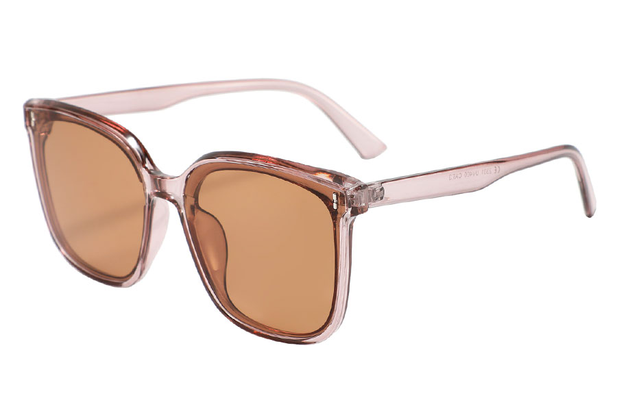 Stor damesolbrille i lyse og lette farver - Design nr. 4297