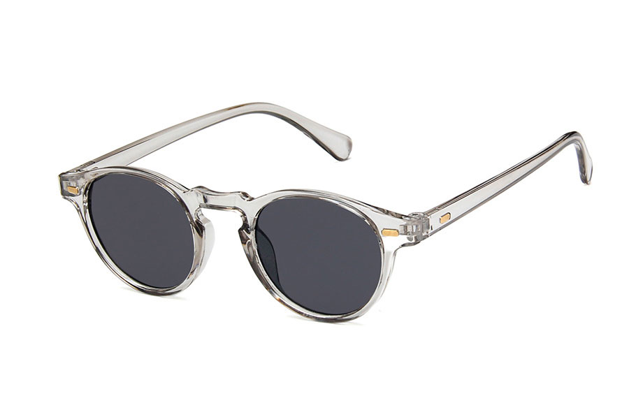 Grå transparent solbrille i mindre design - Design nr. 4310