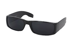 Maskulin sort solbrille - Design nr. 985